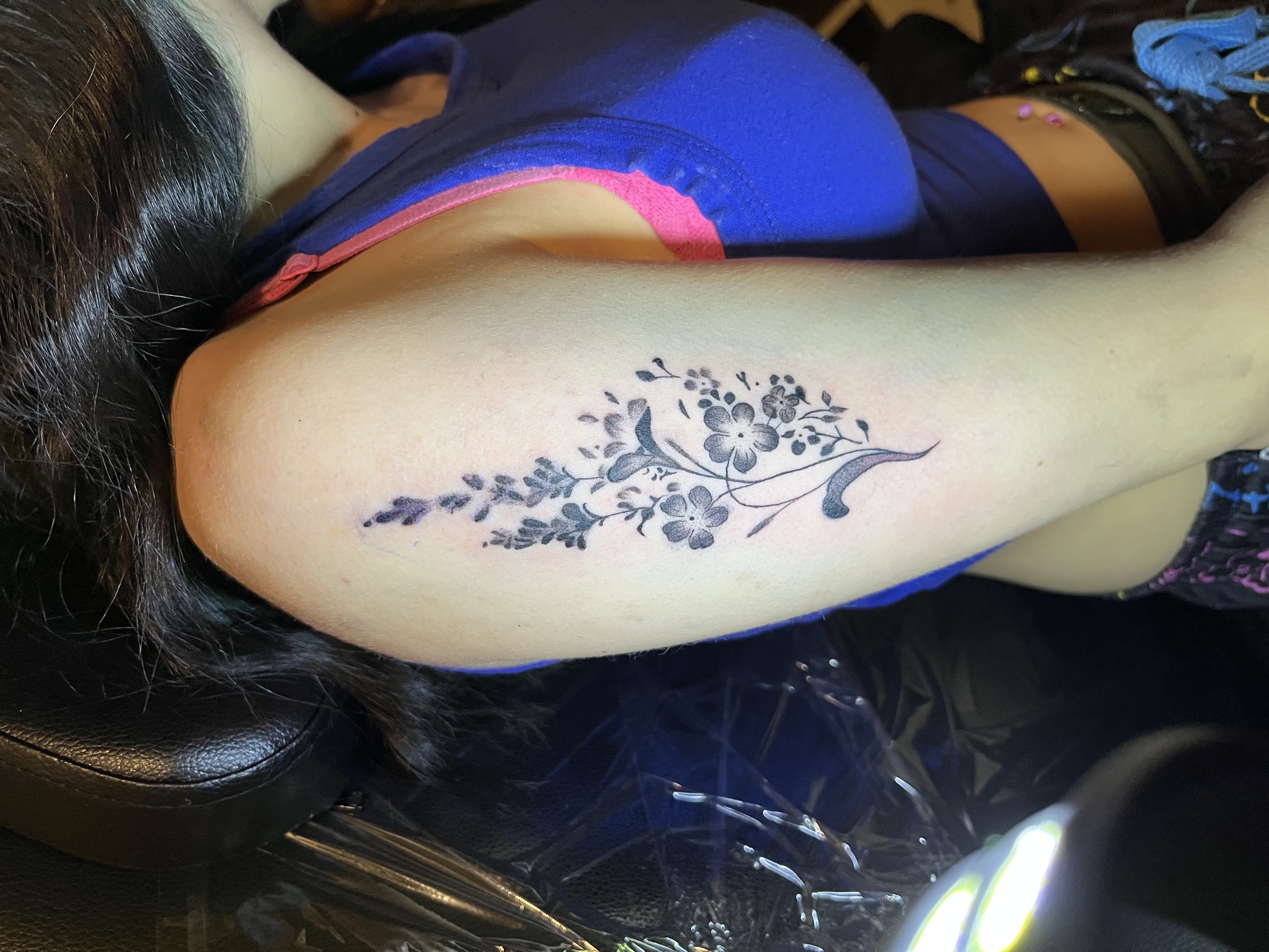 Floral Arm Piece